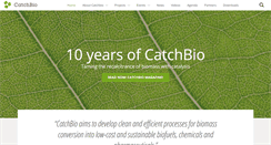 Desktop Screenshot of catchbio.com